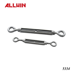 Stainless Steel Turnbuckle Two Hook Railing Fitting Rigging <b>Hardware</b> - Product Image 2