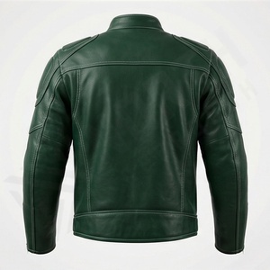 Veste en cuir de motard NAI 0406A, manteau de moto, vêtements de mode pour motocyclistes, vestes de protection, équipement de conduite durable, vente en gros - Product Image 2