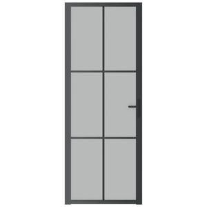 29.9 "x79.3" กระจกสีดำด้านและแผ่นภายในอลูมิเนียม29.9 "x79.3" กระจกสีดำด้านและประตูแผ่นภายในอลูมิเนียม - Product Image 3