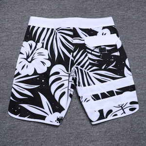 Shorts de sport pour hommes respirants à séchage rapide en toile tricotée unie à taille mi-haute pour l'entraînement et la gym, service OEM - Product Image 1