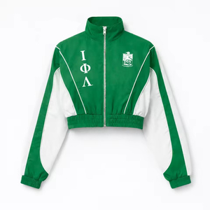 Veste coupe-vent légère Iota Phi Lambda, coupe-vent décontracté tendance, veste à fermeture éclair imperméable pour femmes - Product Image 4