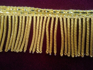 Wholesale Custom Mylar Color Bullion Fringes Thread <b>Lace</b> Decorations <b>Curtain</b> Home Textile Elegant Ceremonial Custom Casual - Product Image 5