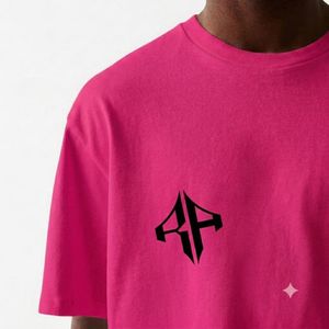Camiseta Casual de Algodón 100% para Hombre, de Primera Calidad, Corte Holgado, con Logotipo Personalizado Serigrafiado, Color Azul Marino, de Secado Rápido, Cuello Redondo - Product Image 5