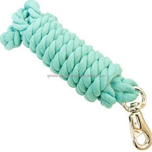 Meilleure qualité PP équitation entraînement plomb corde et licou ensemble dans différentes couleurs taille épaisseur avec clip solide - Product Image 2
