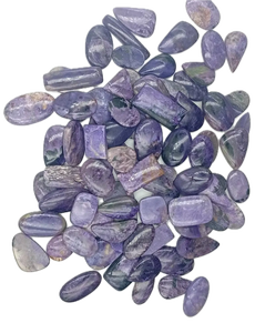 Lote de Cabujones de Charoita Púrpura Opaca Natural, Gemas Sueltas para la Fabricación de Joyas, Lote al por Mayor - Product Image 2