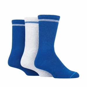 Calcetines de Algodón para Hombre, Logotipo Personalizado, Venta al Por Mayor, Calcetines Casuales Transpirables de Primera Calidad, Fabricante de Marca Privada OEM - Product Image 3