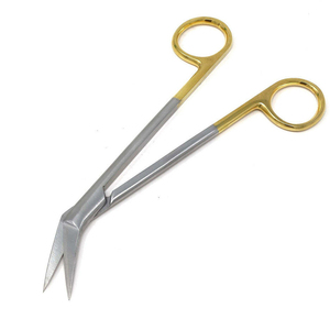 <b>Gum</b> Scissors Curved Manual High Quality German Stainless Steel Dental Orthodontic Surgical Instruments Bulk Supplier - Product Image 4