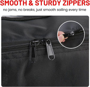 Mochila Aislante para Entrega de Alimentos con 2 Portavasos, Bolsas Refrigerantes para Comida Caliente y Fría, para Bicicleta, Reutilizable, para Compras - Product Image 4