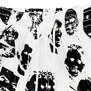 Pantalones Cortos Negros Vintage de Verano para Hombre, Estilo Urbano, Casuales, Subidos por Dress Sports - Product Image 2