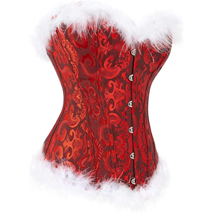 Corset gothique pour femme, à armatures en acier, maintien ferme, sexy, respirant, en cuir, grandes tailles, usage quotidien, avec rivets - Product Image 2