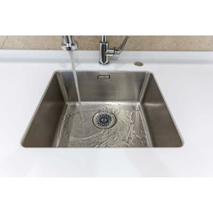 Set di 3 Filtre per Lavello da Cucina in Acciaio Inox di Alta Qualità per Scarichi da 3,5 Pollici, Colore Argento - Product Image 3