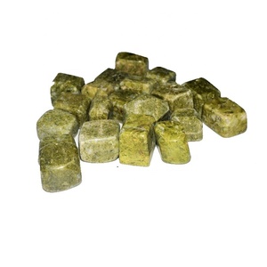 Cube de haute qualité Vasonite verte Cube de pierres précieuses Géométrie sacrée Grille de pierre de cristal Propriétés géométriques métaphysiques Grossiste - Product Image 2