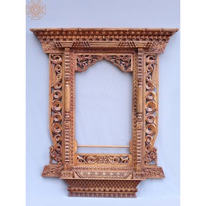 Handcrafted Wooden Photo <b>Frames</b> Set - Vintage Floral Design Wholesale - Product Image 4