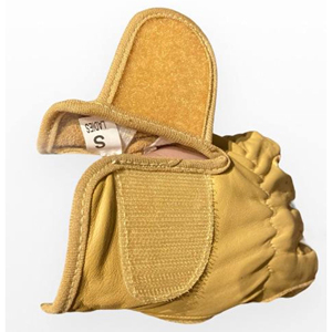 Guantes de equitación de cuero ajustables de calidad premium OEM, personalizados, para verano, con dedos completos, antideslizantes, duraderos, con cierre de gancho y bucle. - Product Image 5