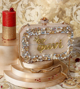 Excellent Quality Luxury <b>Wedding</b> <b>Clutch</b> <b>Bag</b> <b>for</b> Ladies Available at Wholesale Price From Indian Manufacturer - Product Image 1