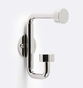 Ganchos de Armario de Moda para Dormitorios y Baños, Gancho Duradero de Latón, Muebles Multifuncionales Personalizados de Zinc, Aluminio y Hierro - Product Image 4