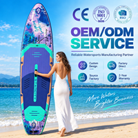 Nouvelle Arrivée Planche de Stand Up Paddle Gonflable 35'' de Large avec Technologie de Scellage Thermique