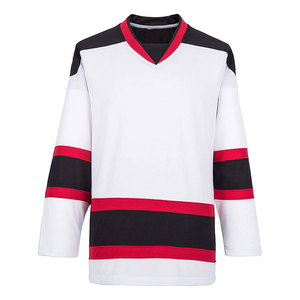 Maillot de hockey sur glace léger à séchage rapide à prix abordable, tenue professionnelle, nom et numéro de l'équipe, maillots de hockey sur glace pour adultes - Product Image 5