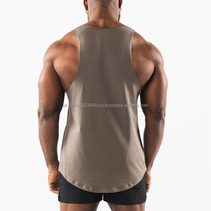 Ventes en gros de t-shirts de sport personnalisés avec logo, débardeurs de sport pour hommes - Product Image 4