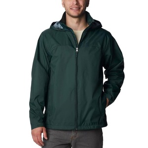 Veste bomber coupe-vent respirante et imperméable en maille pour homme, personnalisée, style décontracté, avec capuche, 100 % nylon - Product Image 2
