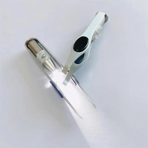 Juego de 3 pinzas de acero inoxidable de doble filo, inclinadas y puntiagudas para cejas, pinzas de doble cabeza de alta calidad para cejas - Product Image 5