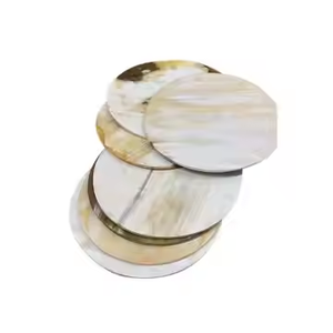 Artisan Made Buffalo Horn <b>Drink</b> <b>Coasters</b> Premium Natural Horn Table Mats for Cups and Glasses Eco Luxury Horn <b>Coaster</b> Collection - Product Image 1