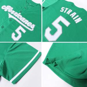 Maillot de football authentique personnalisé blanc et gris clair, uniforme d'équipe cousu, respirant, en polyester, chemise à manches courtes boutonnée - Product Image 3