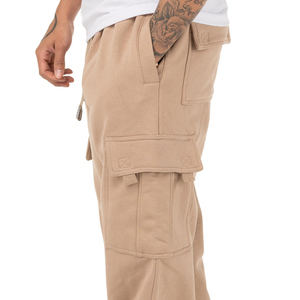 Lightweight Mens Cargo Sweatpants Breathable Fabric Casual Joggers For Travel Daily Comfort Relaxed Fit <b>Drawstring</b> Waistband - Product Image 3