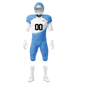 Uniforme de football américain sur mesure, fabriqué en usine, vente en gros, meilleur matériau, séchage rapide, pour adultes - Product Image 2