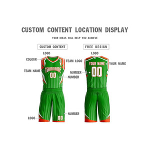 Ensemble de maillot de basket sans manches bleu pour homme, imprimé dégradé, polyester anti-humidité, uniformes, shorts à taille élastique - Product Image 1