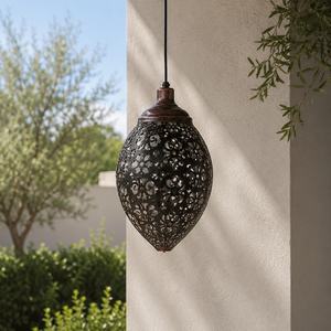 Customized Outdoor Waterproof Metal <b>Hanging</b> Solar <b>Garden</b> <b>Light</b> Iron Made Decorative <b>Hanging</b> Solar Lantern Decoration Lamp <b>Garden</b> - Product Image 1