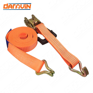 Tie-down Wholesale Straps Lashing Belt Retractable Strap Auto Cargo with Ratchet Vietnam 3 & 5 Ton 100% Polyester <b>Webbing</b> - Product Image 2