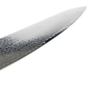 Couteau de Chef de Cuisine en Acier Damas Fait Main THEWIZ CRAFTS de Haute Qualité, Manche Ergonomique, Compatible Lave-Vaisselle, Étui en Cuir, Pour l'Extérieur - Product Image 2