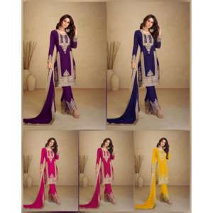 Kurti กางเกง3ชิ้นคู่

ชุดเดรสผ้าไหมผ้าไหมลายปักสีต่างๆ5แบบคู่ใส่ได้พอดี - Product Image 5