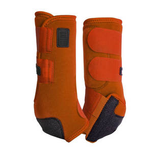 Botas de Protección Terapéuticas de Alta Calidad para Caballos, con Cuero y Nailon, Envoltura Curativa Duradera - Product Image 1