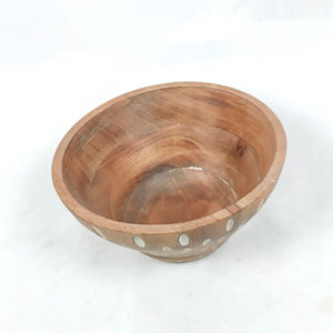 Tazón grande decorativo de madera de acacia de buena calidad, exportador mayorista a bajo precio desde India para venta al por mayor - Product Image 1