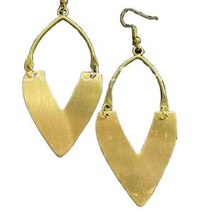 Fwe ต่างหูฮอร์นธรรมชาติ100% เป็นมิตรต่อสิ่งแวดล้อมสไตล์อินเทรนด์พร้อมผิวธรรมชาติสำหรับผู้หญิงและเด็กผู้หญิง - Product Image 1