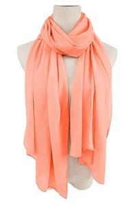 Châles et étoles élégantes en viscose unie à motifs floraux pour femme ST-19763 - Product Image 2