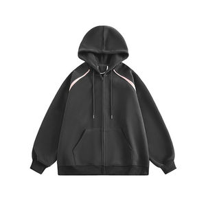 Sudadera con capucha de invierno para mujer con logotipo personalizado, 100% algodón, forro polar, ecológica, transpirable, estilo urbano oversize, precio razonable - Product Image 4