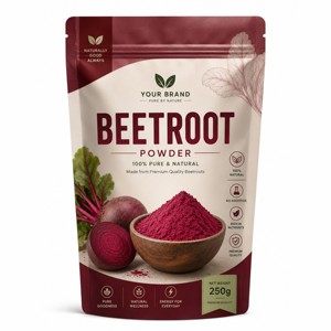Polvo de Remolacha Premium 250g, Polvo de Remolacha Puro Rico en Nitratos Dietéticos, Antioxidantes y Nutrientes para el Apoyo Diario del Bienestar - Product Image 1