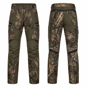 Pantalones de Caza MEGAMAPLE para Hombre, Estampados de Camuflaje, de Poliéster Suave, Transpirables, Sin Mangas, Casuales, Impermeables, para Otoño - Product Image 1