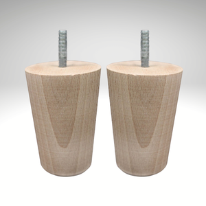 Patas de Sofá de Madera Maciza Estilo Industrial Personalizadas, Patas de Muebles de Madera de Caucho, Fácil Instalación, Resistentes, Premium, para Sala de Estar o Taller - Product Image 6