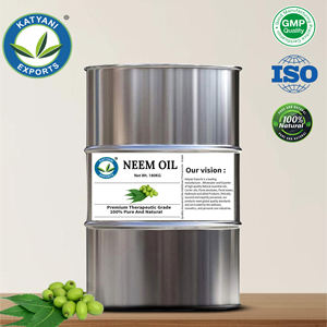 น้ำมันสะเดา (Azadirachta indica) แบบสกัดเย็น สำหรับเครื่องสำอางและการบำบัด โดย Katyani Exports - Product Image 3