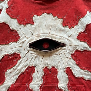 Sudadera con Capucha para Hombre, Diseño Personalizado, Estilo Desgastado, Corte Holgado, Logotipo Aplicado en el Pecho, OEM ODM, Ropa Urbana - Product Image 6