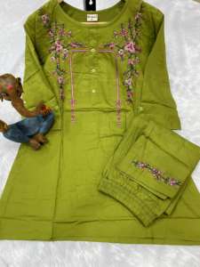 ชุดสัลวาร์ผ้าวิสโคสเรยอนดีไซน์ทันสมัยสไตล์อินเดียปากีสถาน  คอลเลคชั่นใหม่ล่าสุดสำหรับผู้หญิง  ชุดออกงาน ชุดแต่งงาน ชุดลำลอง - Product Image 2