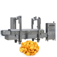 Machine automatique de fabrication de frites Friteuse Kurkure Naks Chips Chips Chips Friteuse