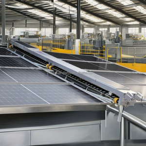 Máquina de limpieza fotovoltaica suspendida, equipo de limpieza para plantas de energía solar, robot de limpieza de paneles solares - Product Image 1