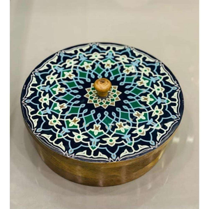 Casserole en bois de manguier de qualité supérieure, durable, écologique, pour chapati, roti, hotpot, finition lisse, couvercle robuste, classique - Product Image 4