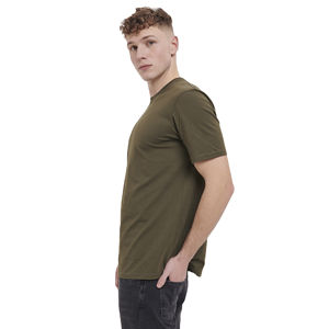 Camiseta de Hombre de Alta Calidad, Mezcla de Poliéster/Algodón, Estampada, Informal, Antiarrugas, Transpirable, Protección UV, Secado Rápido, Manga Corta - Product Image 2