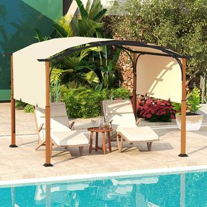 Pergola Retrattile da Esterno 10x12 FT con Tettoia per Patio - Product Image 3